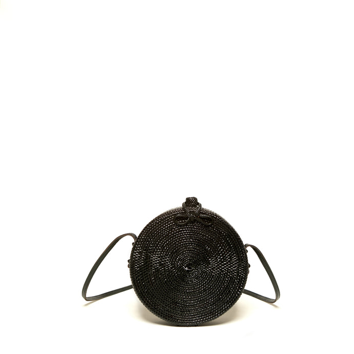 Black Evening Round Bag