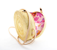 Bohemian Round Bag in White