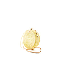 Bohemian Round Bag in White